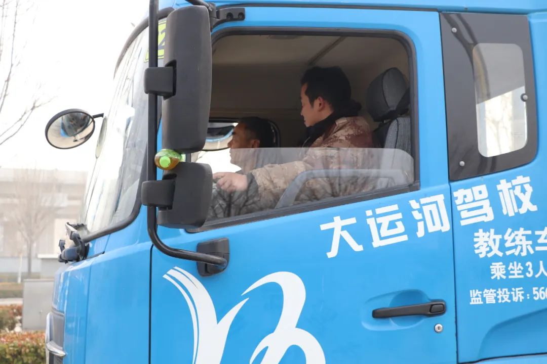 【濟寧大運河駕校】大車“直通班”全新升級，設備車考試訓練！(圖5)